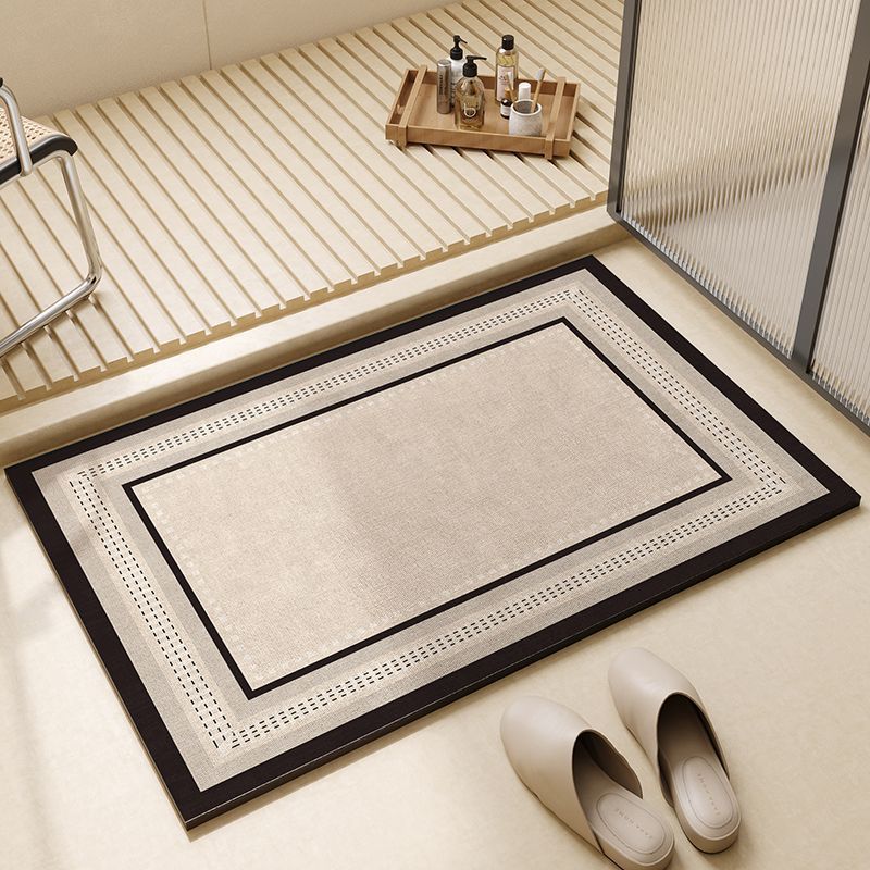 Quick-Dry Diatom Mud Bathroom Mat Anti-Slip