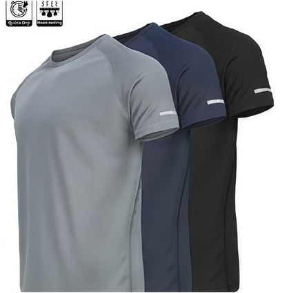 Quick-Dry Running, Blue Soccer Training, Fitness, and Casual Wear