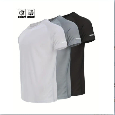 Quick-Dry Running, Blue Soccer Training, Fitness, and Casual Wear