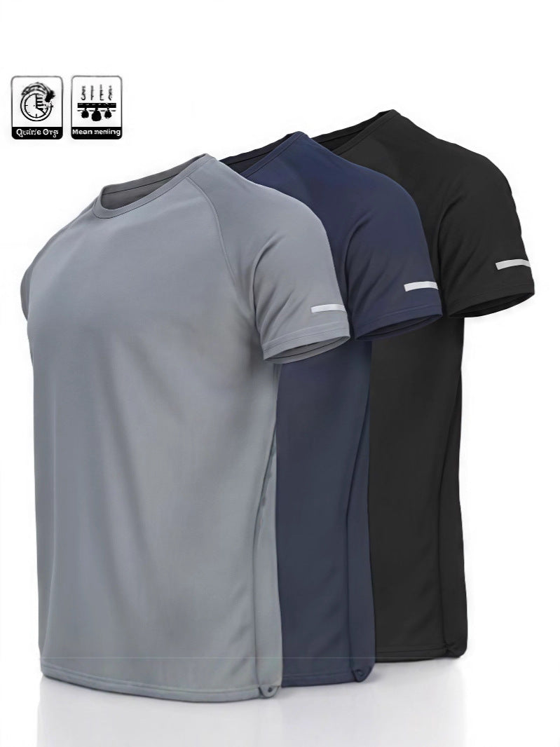 Quick-Dry Running, Blue Soccer Training, Fitness, and Casual Wear