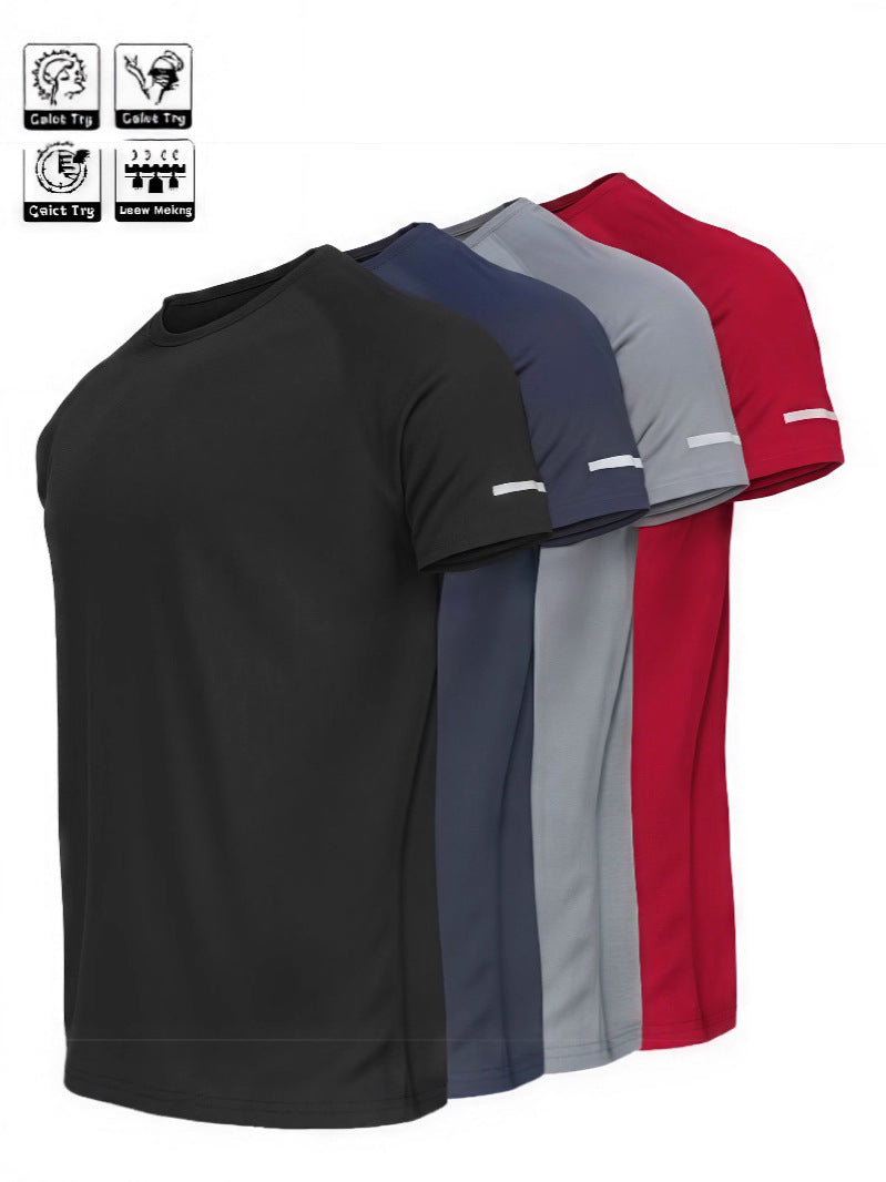 Quick-Dry Running, Blue Soccer Training, Fitness, and Casual Wear