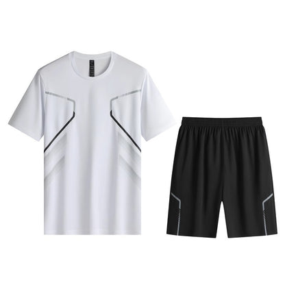 Quick-Dry Sports Shorts Set