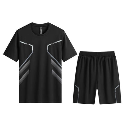 Quick-Dry Sports Shorts Set