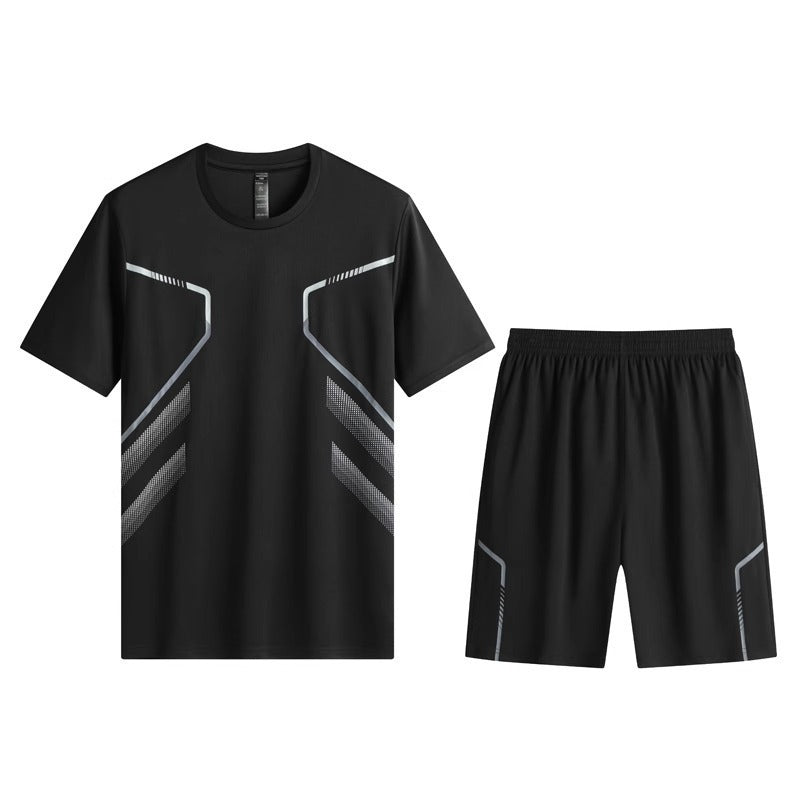 Quick-Dry Sports Shorts Set