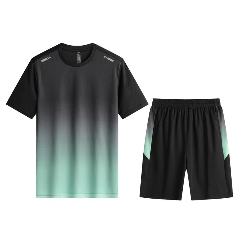 Quick-Dry Sports Shorts Set