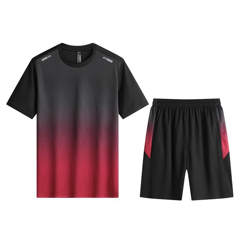 Quick-Dry Sports Shorts Set