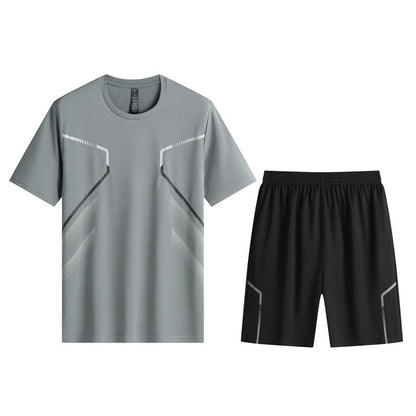 Quick-Dry Sports Shorts Set