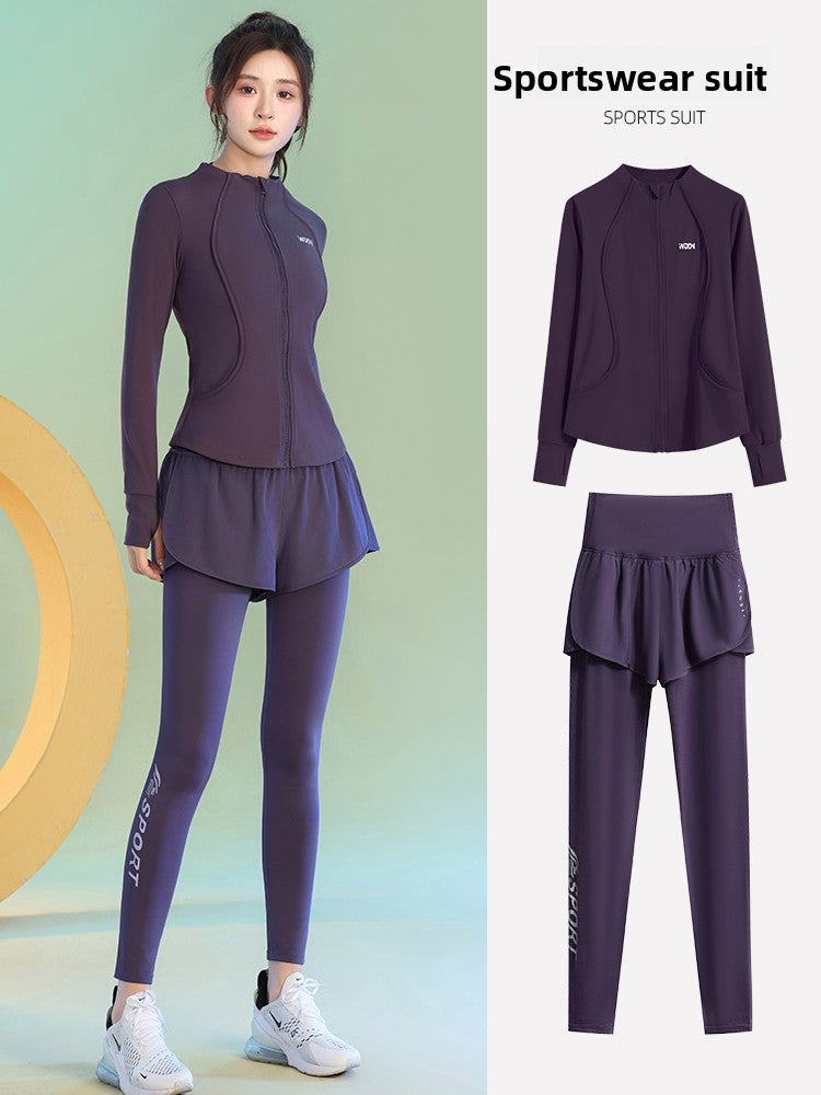 Quick-drying aerobics set