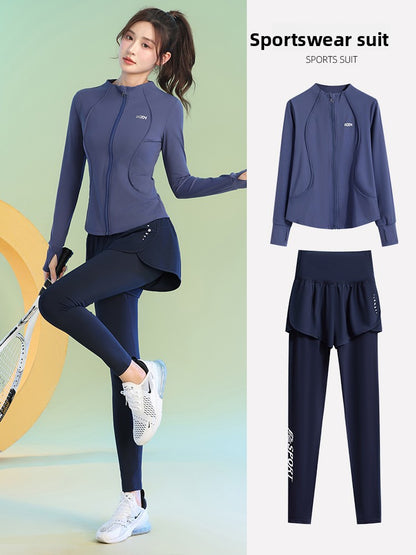 Quick-drying aerobics set