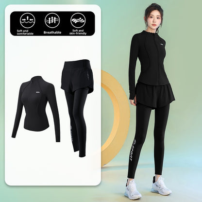 Quick-drying aerobics set
