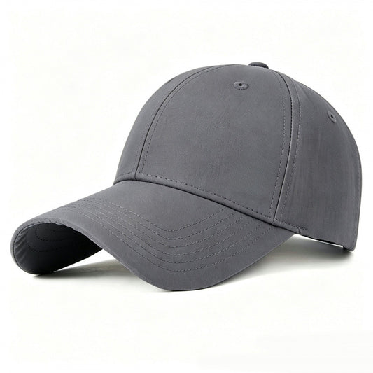 Quick-drying baseball cap for men, lightweight and breathable snapback cap