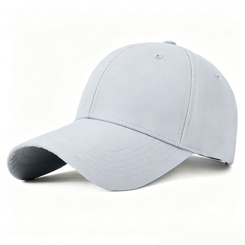 Quick-drying baseball cap for men, lightweight and breathable snapback cap