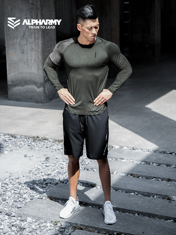 Quick-Drying Fitness Long-Sleeved Sports T-Shirt