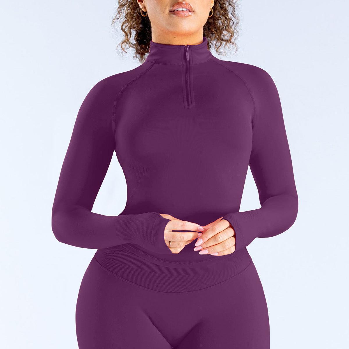 Quick-drying fitness yoga top for women
