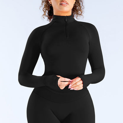 Quick-drying fitness yoga top for women