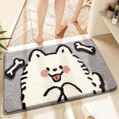Quick-drying foot mat