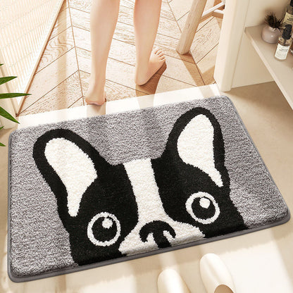 Quick-drying foot mat