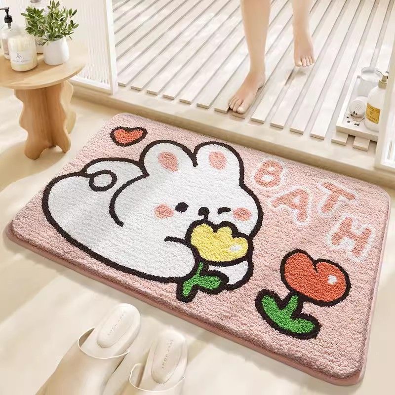 Quick-drying foot mat