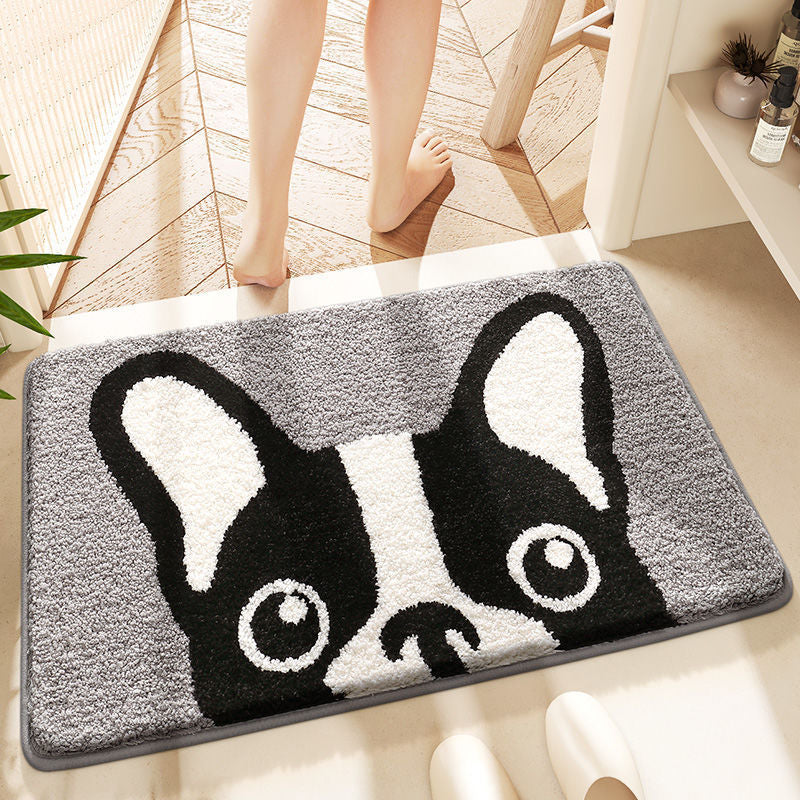 Quick-drying foot mat