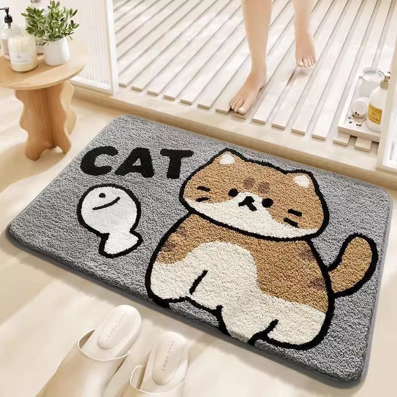 Quick-drying foot mat