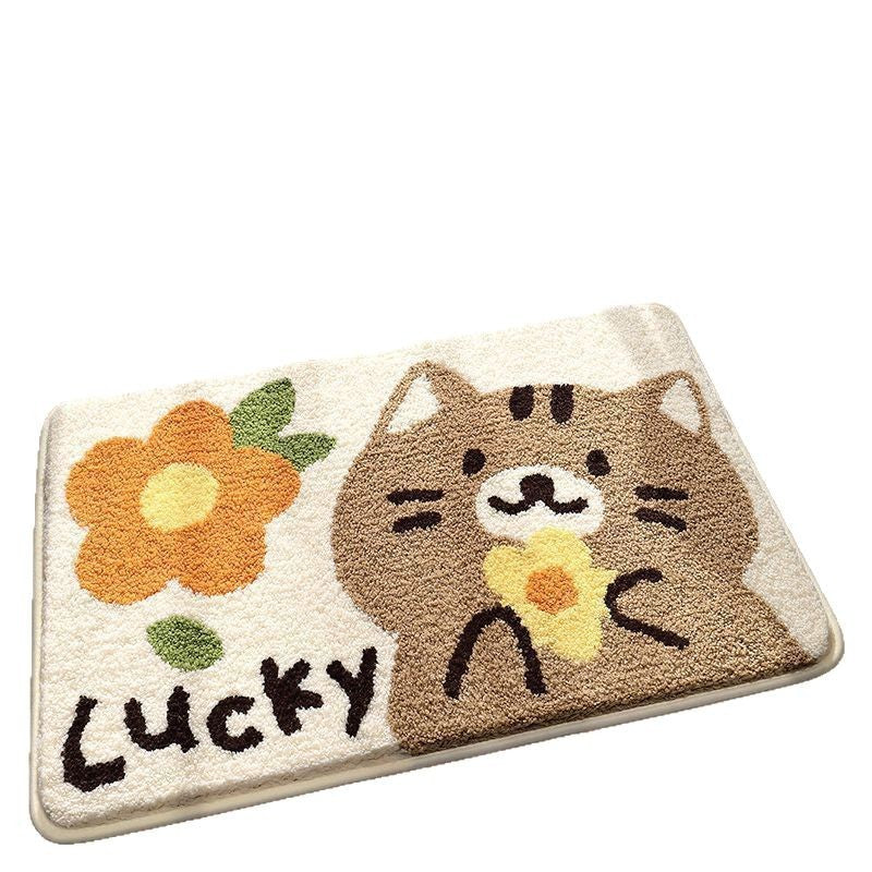 Quick-drying foot mat