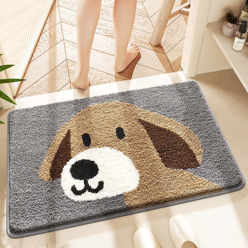 Quick-drying foot mat