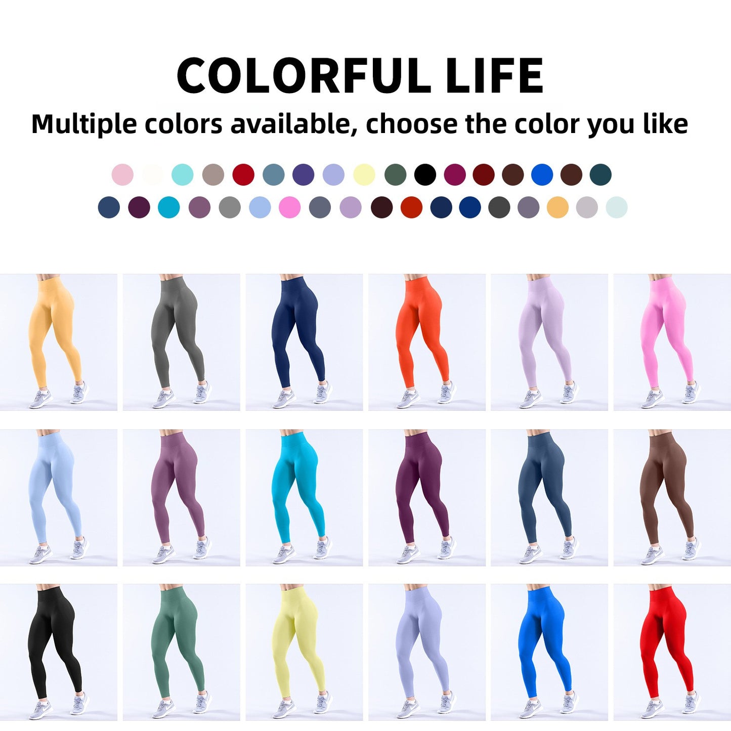 Quick-drying high-waisted yoga pants