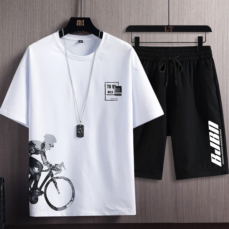 Quick-drying Ice Silk Gradient suit