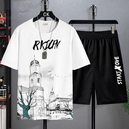 Quick-drying Ice Silk Gradient suit