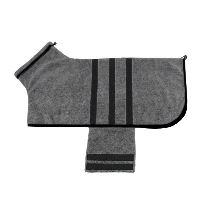 quick-drying pet bathrobe