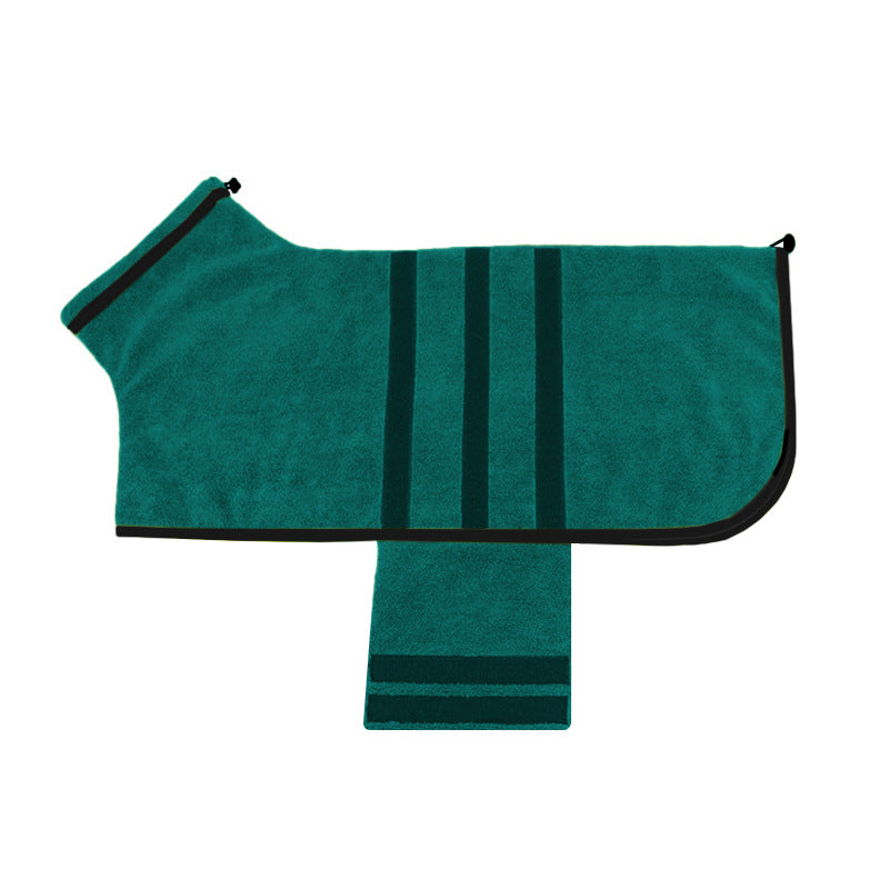 quick-drying pet bathrobe