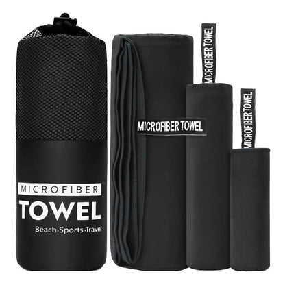 Quick-drying sports towel set
