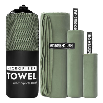 Quick-drying sports towel set