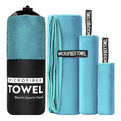 Quick-drying sports towel set