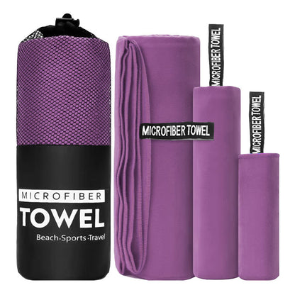 Quick-drying sports towel set