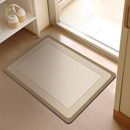 Quick-drying toilet doormat and door mat carpet