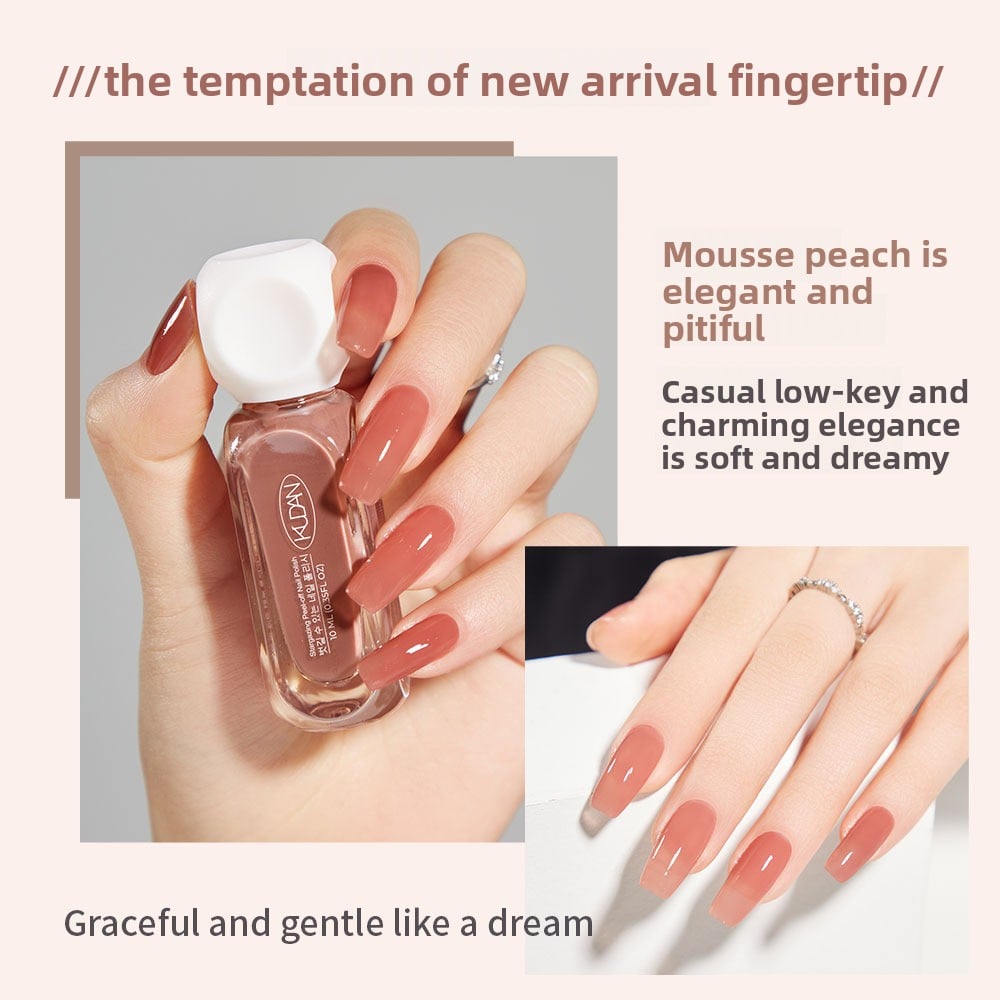Quick-Drying Water-Based Peelable Nail Polish