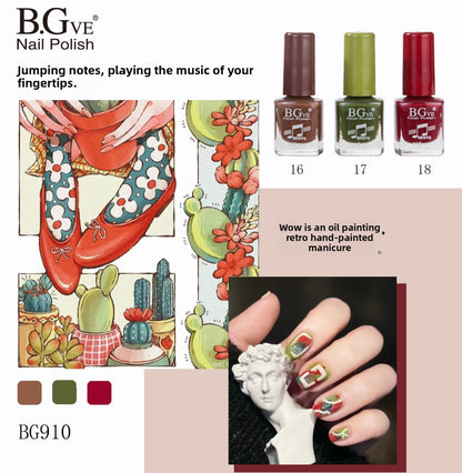Quick-Drying Waterproof Nail Polish