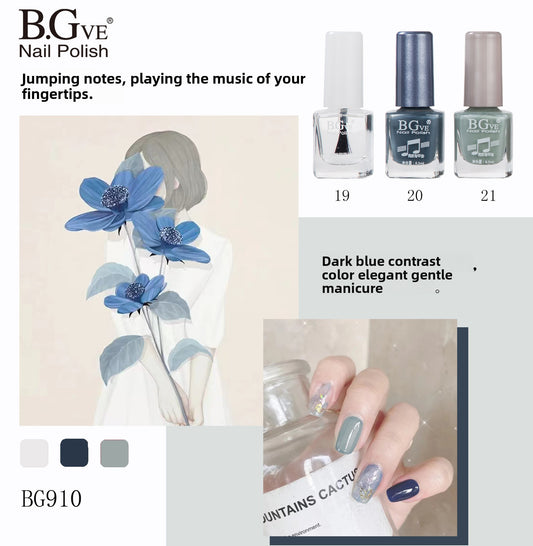 Quick-Drying Waterproof Nail Polish