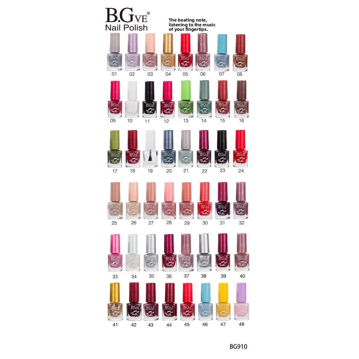 Quick-Drying Waterproof Nail Polish