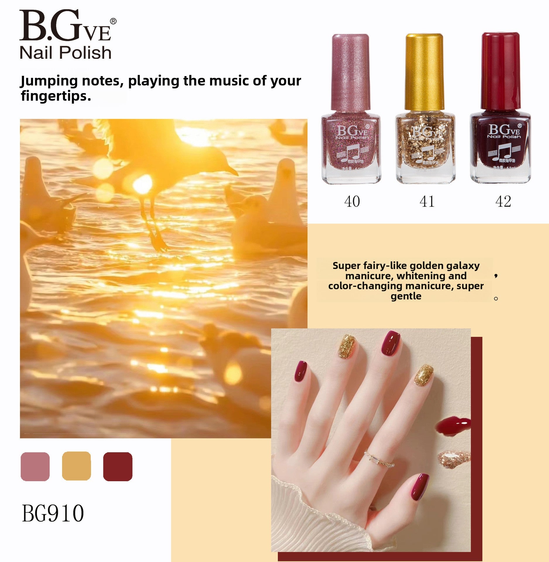 Quick-Drying Waterproof Nail Polish