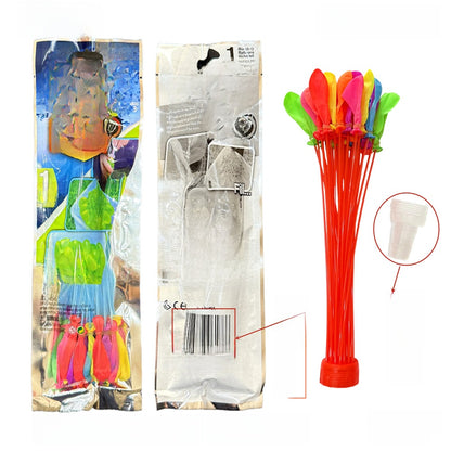 Quick Fill Water Balloons with Injection Nozzle