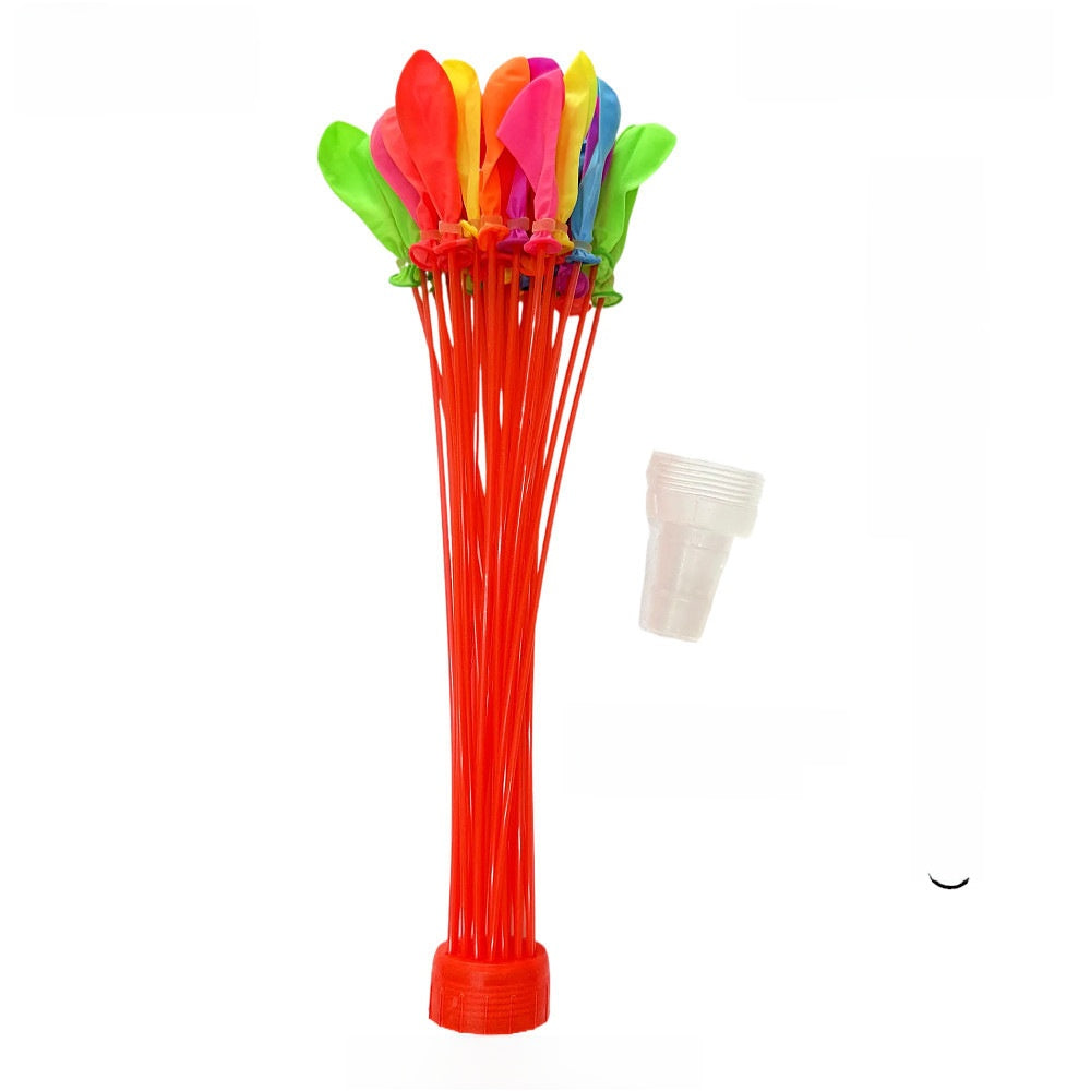 Quick Fill Water Balloons with Injection Nozzle
