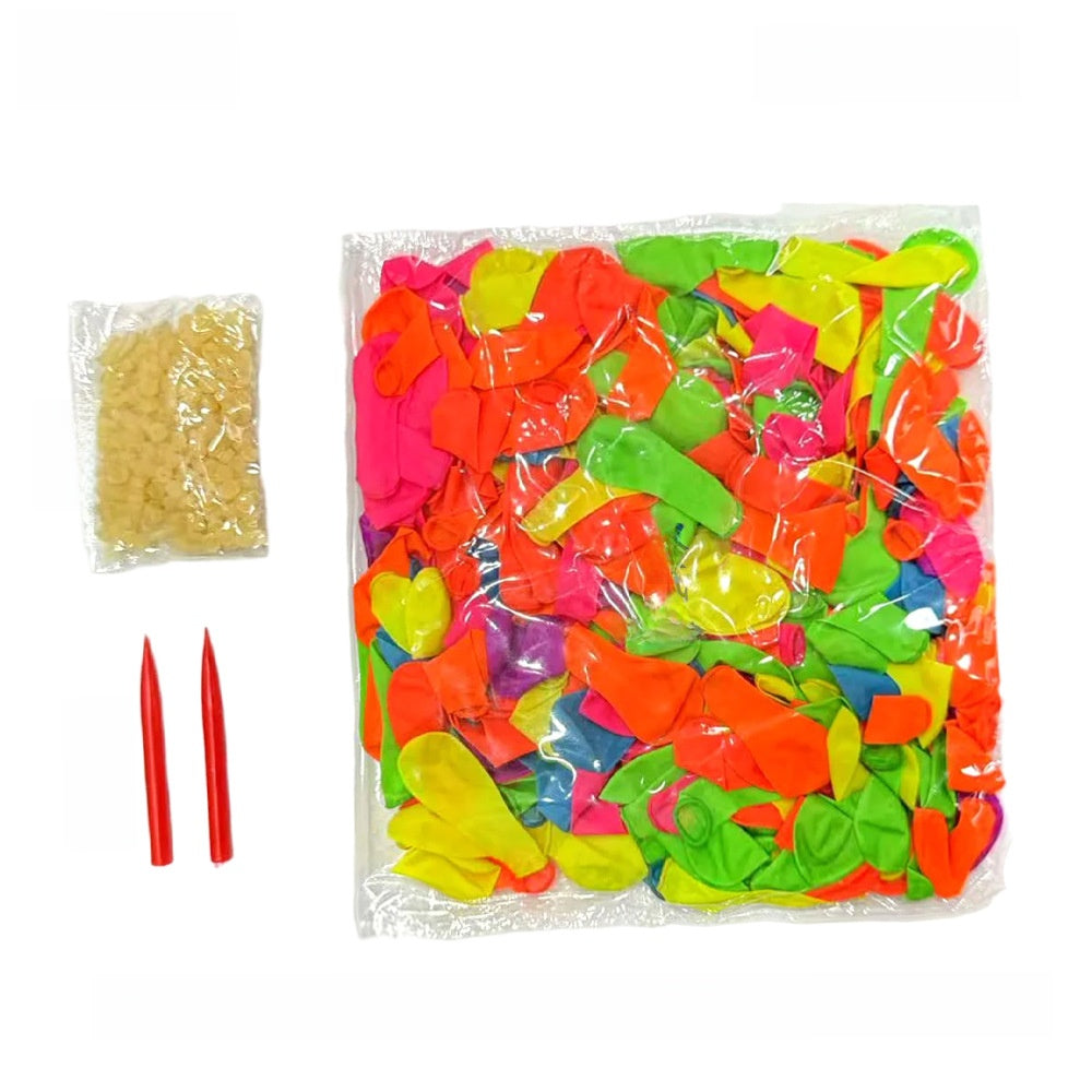 Quick Fill Water Balloons with Injection Nozzle