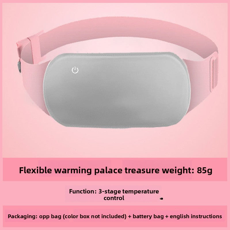 Quick-heating abdominal warming belt