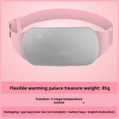 Quick-heating abdominal warming belt