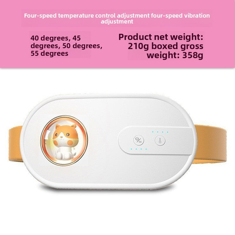 Quick-heating abdominal warming belt