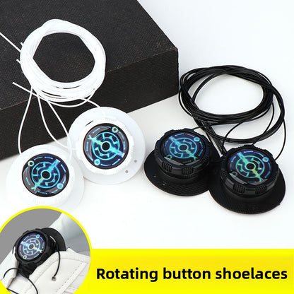 Quick Release Rotating Buckle Shoelaces