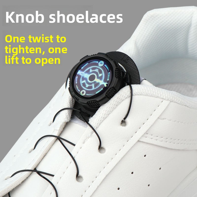 Quick Release Rotating Buckle Shoelaces