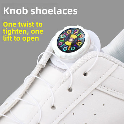 Quick Release Rotating Buckle Shoelaces